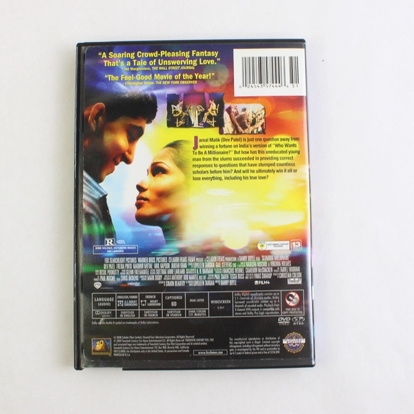 Slumdog Millionaire DVD 2008 20th Century Fox  Directed By Danny Boyle