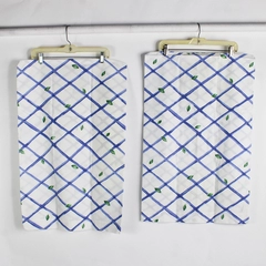 Set of 2 Wamsutta Pillowcases Super Standard 20x30 100% Combed Cotton