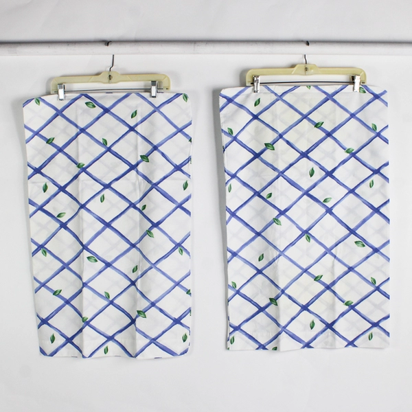 Set of 2 Wamsutta Pillowcases Super Standard 20x30 100% Combed Cotton