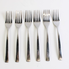 Lot Of 6 Cambridge Silver Everest (Stainless) Flatware Forks