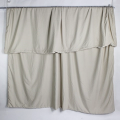 Duvet Cover Full Size 95 x 80 inch Beige Extra Soft Synthetic Zipper