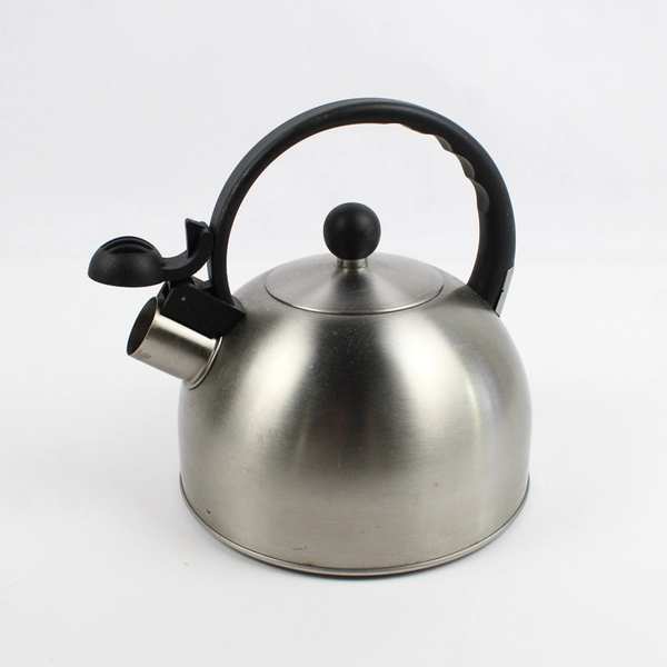 Copco Whistling Tea Kettle Teapot Stainless Steel Brushed
