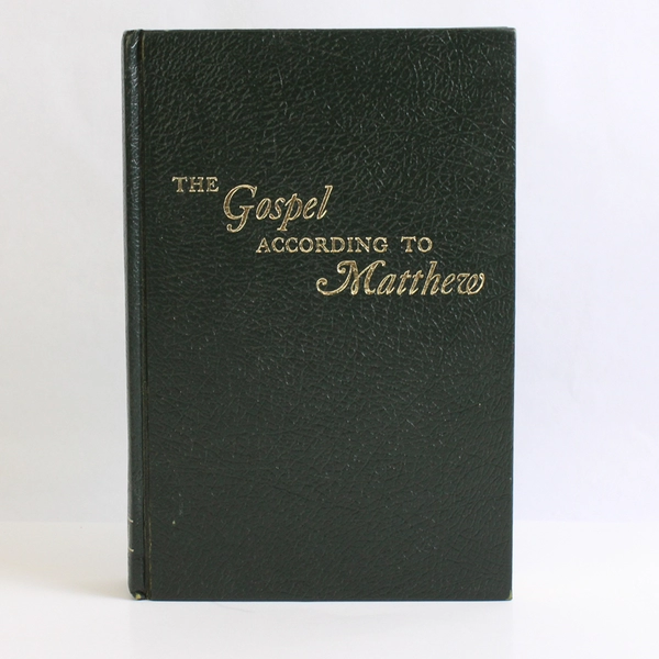 The Gospel According to Matthew by Oliver B Greene Vol 3 1972 HC Ex-Lib 1st Ed