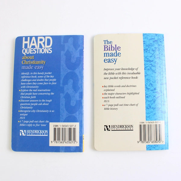 Lot of 2 Easy to Understand Pocket Reference Guides 2000 & 2001 Paperback