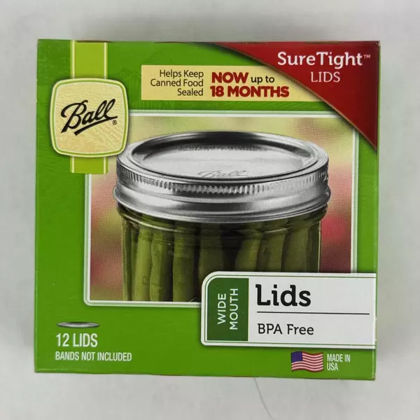 2 Sealed Boxes of Ball Wide Mouth Canning Jar Lids Dates Of 2011 And 2017