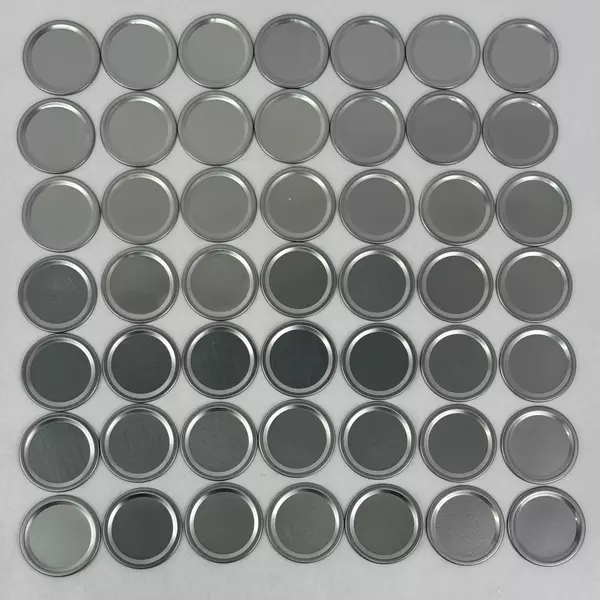 Lot of 48 Unbranded Unpackaged Regular Size Canning Lids