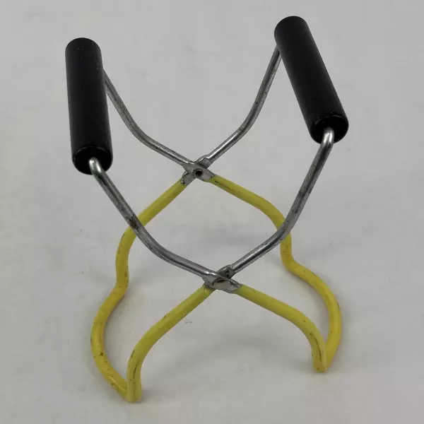 Green Norpro Plastic Canning Funnel And Yellow Handle Jar Lifter