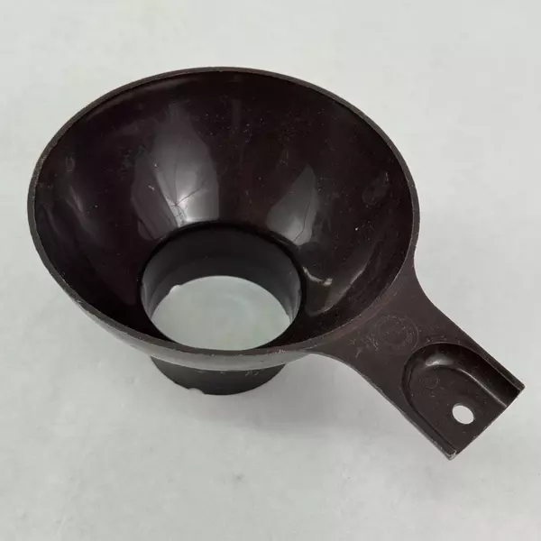 Brown Norpro Plastic Canning Funnel And Brown Handle Jar Lifter