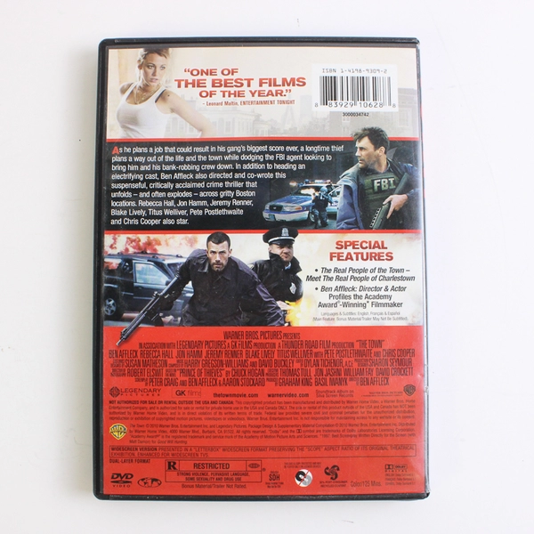 The Town 2010 DVD Warner Bros. Ben Affleck
