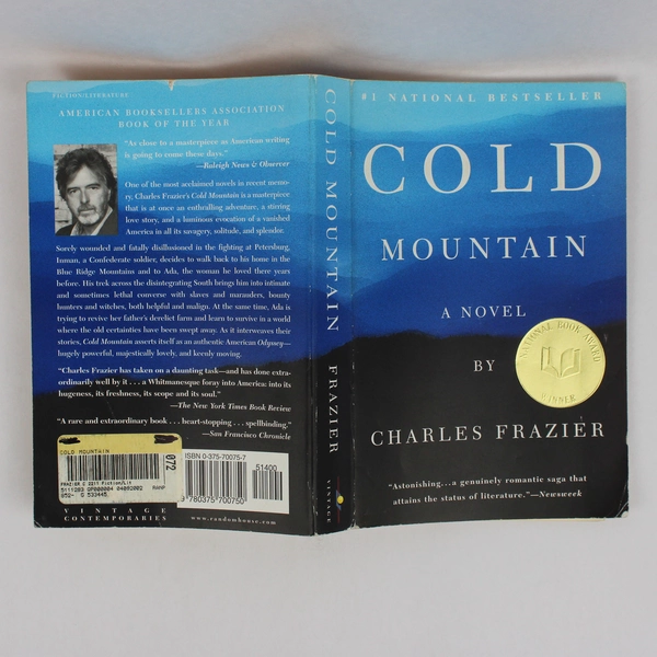 Cold Mountain by Charles Frazier 1998 Paperback
