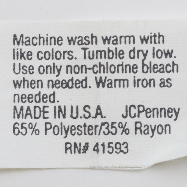 JCPenney Light Filtering Cafe Curtain Panel 34 x 30 Rod Pocket Yellow Pink