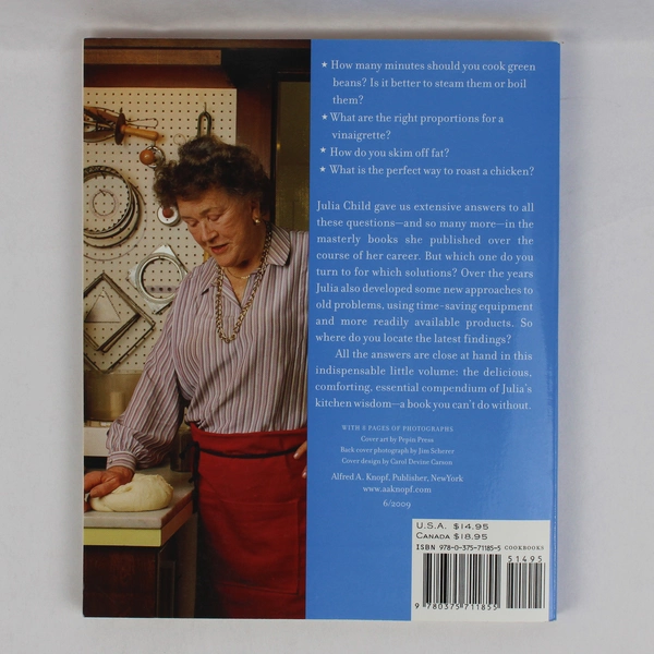 Julia's Kitchen Wisdom by Julia Child with David Nussbaum 2009 Paperback