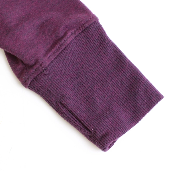 Danskin Burgundy Long-Sleeved Top Women's Size Medium