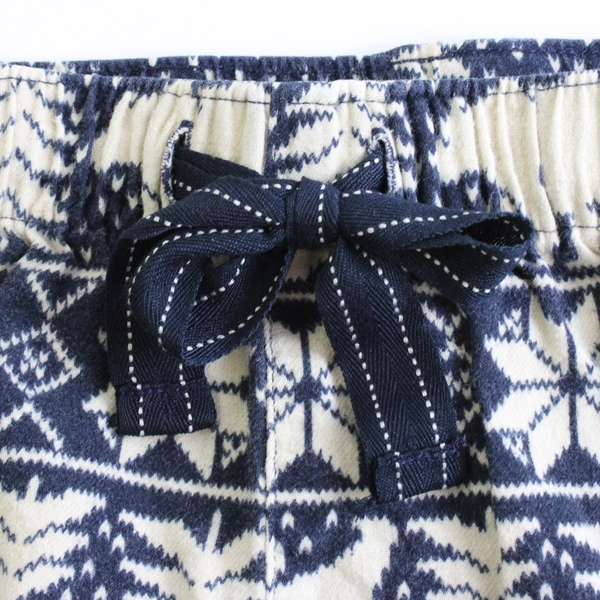 Old Navy Blue and White Winter-Themed Pajama Pants Women's Size XS