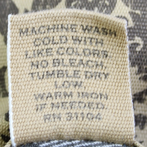 Red Camel Red Blue Gray Plaid Cotton Button-Up Men's Size Large