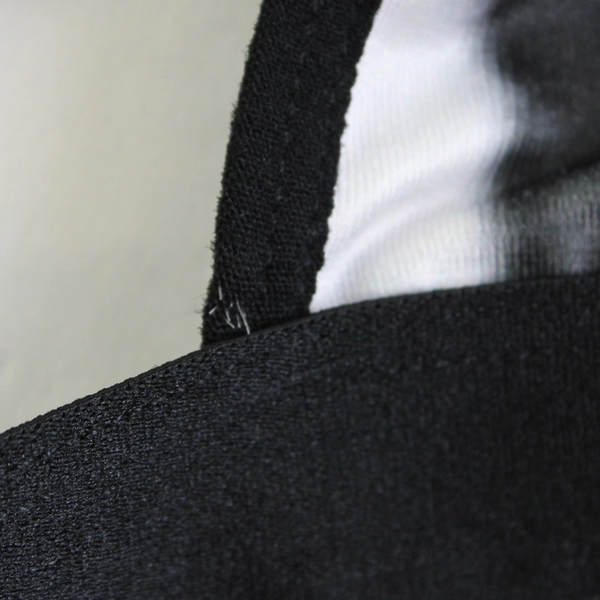 Justice Oh So Soft Black & White Tie Dye Unlined Sports Bra Girls' Size 36