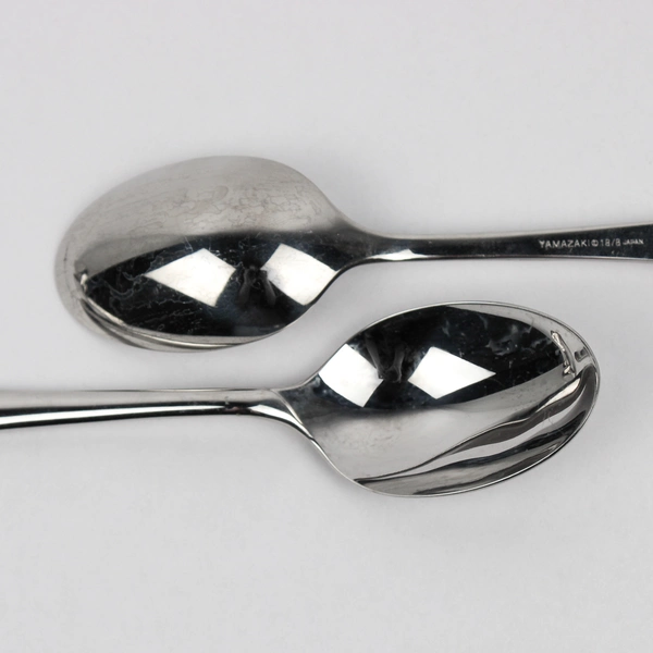 Lot Of 5 Yamazaki Seawinds Stainless Gold Accent Flatware Soup Spoons