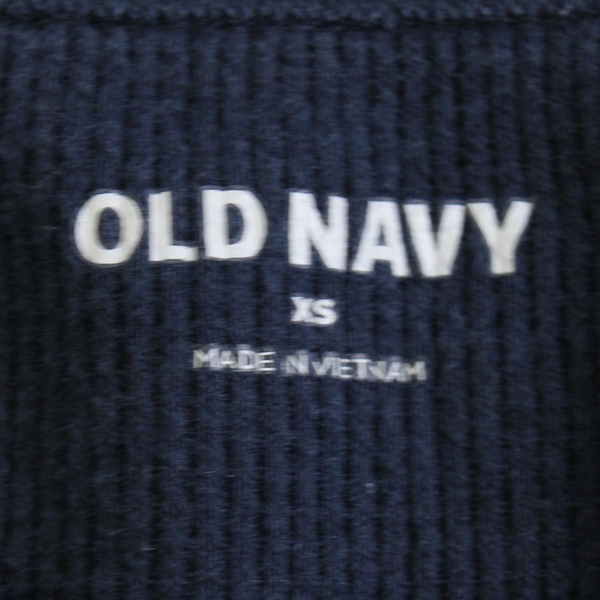 Old Navy Dark Blue Long-Sleeved Pajama Shirt Women's Size XS