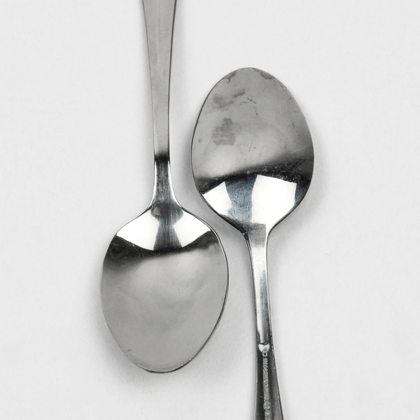 Lot Of 5 International Silver Gran Royal Stainless Flatware Teaspoons