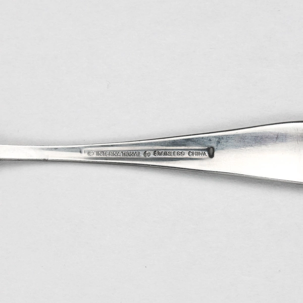 Lot Of 5 International Silver Gran Royal Stainless Flatware Teaspoons