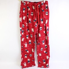 Old Navy Winter Polar Bear Print Cotton Pajama Pants Women's Small