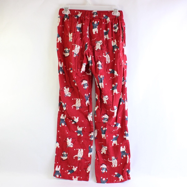 Old Navy Winter Polar Bear Print Cotton Pajama Pants Women's Size XS