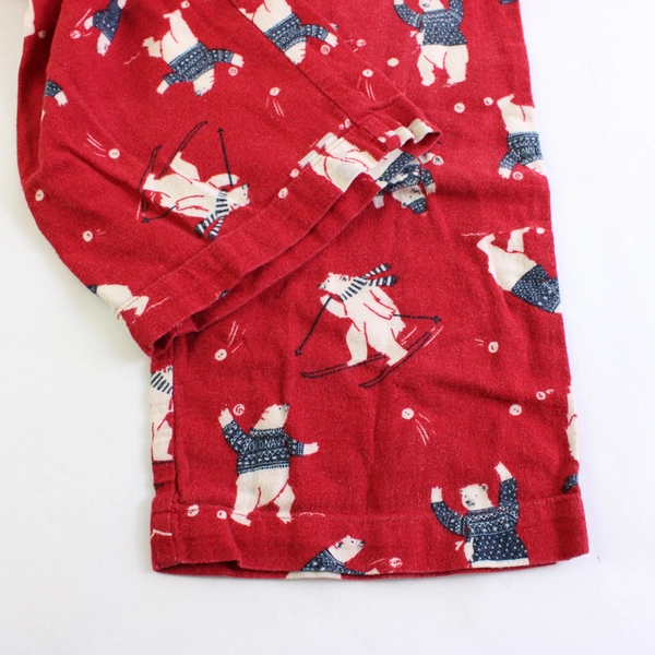 Old Navy Winter Polar Bear Print Cotton Pajama Pants Women's Size XS