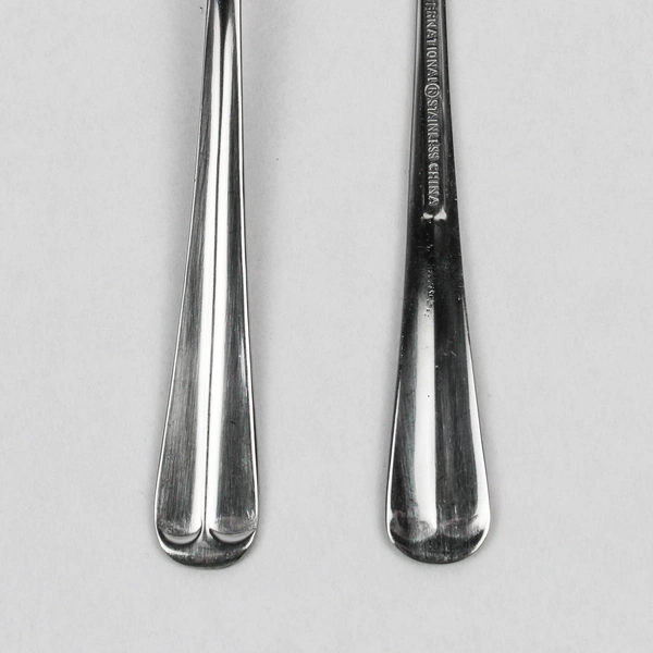 Lot Of 5 International Silver Gran Royal Stainless Flatware Iced Tea Spoons