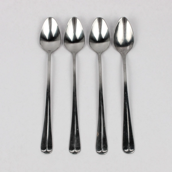 Lot Of 4 International Silver Gran Royal (Stainless) Flatware Iced Tea Spoons