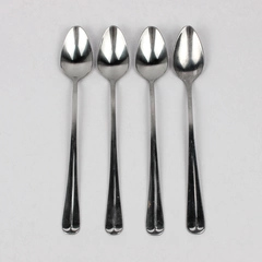 Lot Of 4 International Silver Gran Royal (Stainless) Flatware Iced Tea Spoons