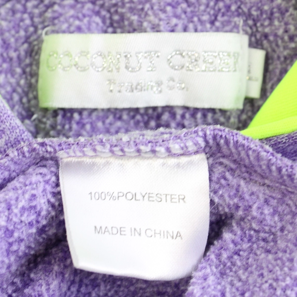 Coconut Creek Purple Country Girl Graphic Hoodie Girls' Large