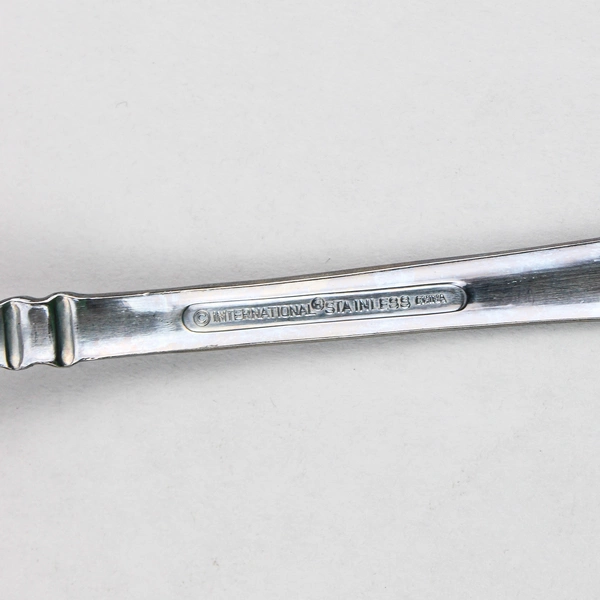 Lot Of 4 International Silver Riverton Frosted Stainless Flatware Forks