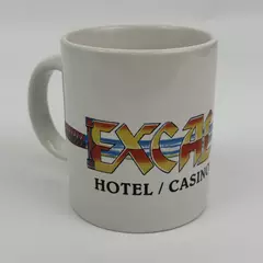 Vintage Las Vegas Excalibur Hotel Casino Coffee Tea Mug Ceramic White Logo