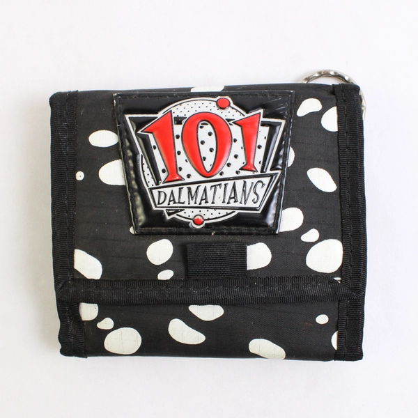 Disney 101 Dalmatians Trifold Wallet Black & White 1990s