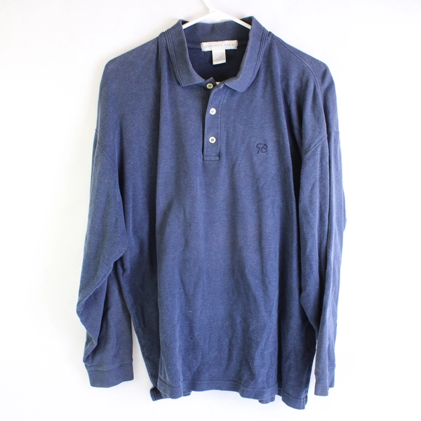 Geoffrey Beene Dark Blue Sweatshirt Men's Size XL