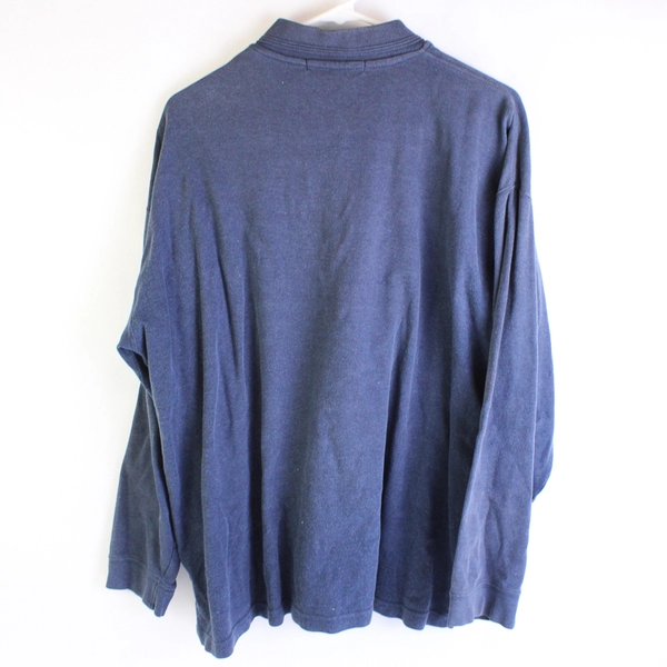 Geoffrey Beene Dark Blue Sweatshirt Men's Size XL