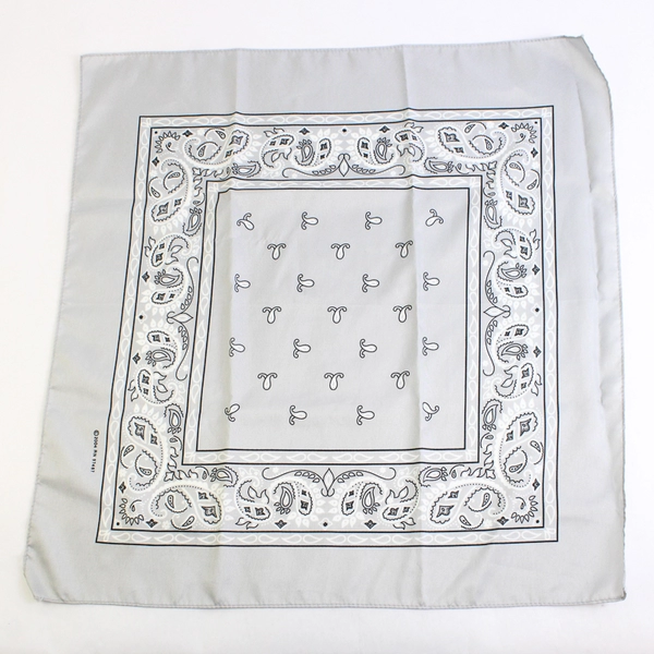 Lot Of 3 Bandana Handkerchief Pink Gray & Yellow Outdoors 21" x 21"