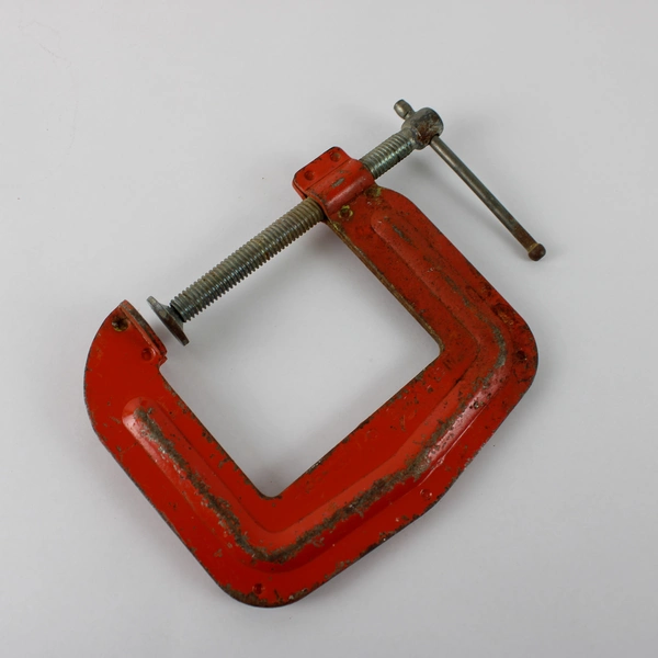 Vintage Stanley Handyman H155 C-Clamp 2-1/2 Inch by 2-1/2 Inch Made in USA