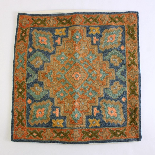 Unbranded Southwestern-Style Design Embroidered Pillow Cover 15" x 16"