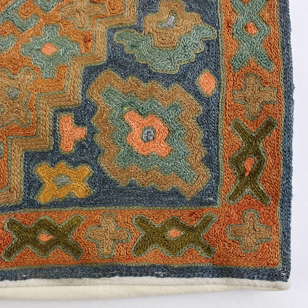 Unbranded Southwestern-Style Design Embroidered Pillow Cover 15" x 16"