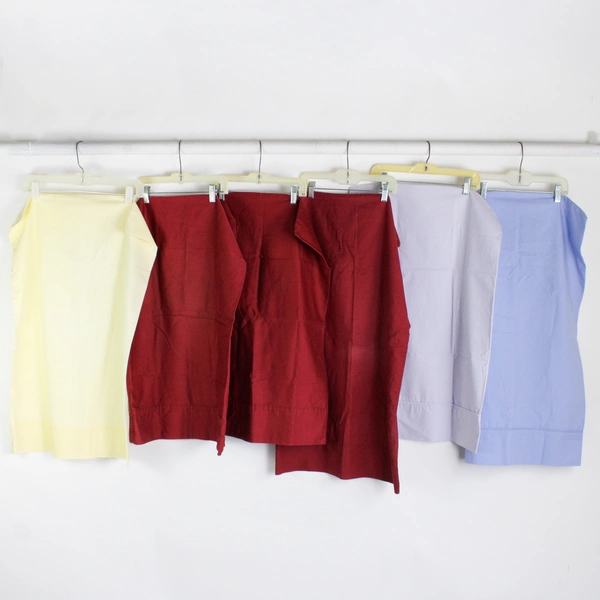 Lot of 6 Standard Cotton Pillowcases Red Purple Yellow for DIY Craft Fabric