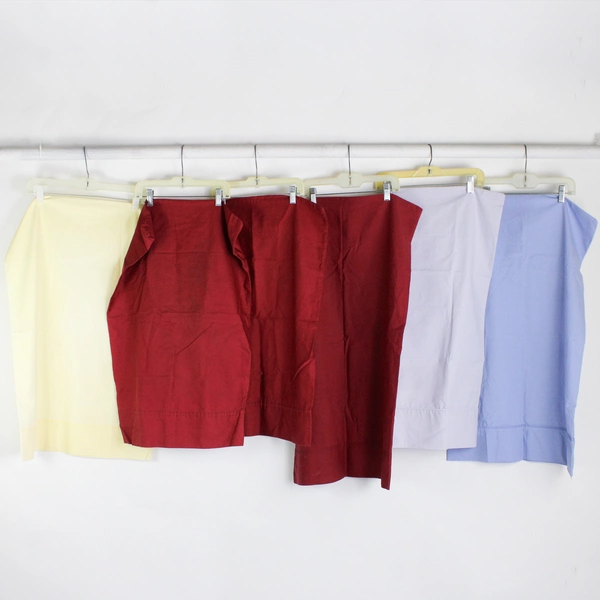 Lot of 6 Standard Cotton Pillowcases Red Purple Yellow for DIY Craft Fabric