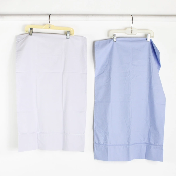 Lot of 6 Standard Cotton Pillowcases Red Purple Yellow for DIY Craft Fabric