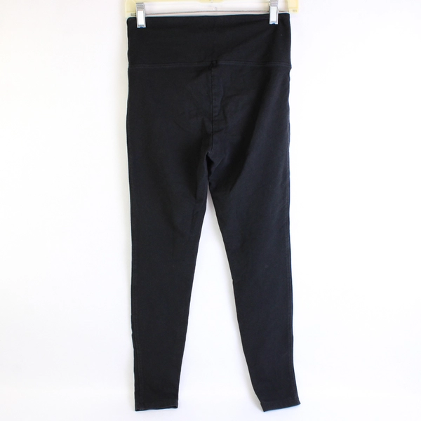 Max & Mia Women's French Terry Thick Leggings Black Size S