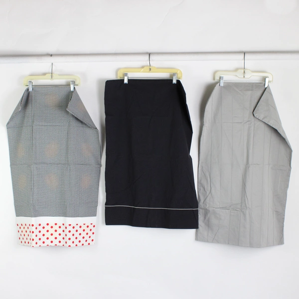 Lot of 3 Standard and Queen Sized Pillowcases Gray Black Red White DIY Upcycling