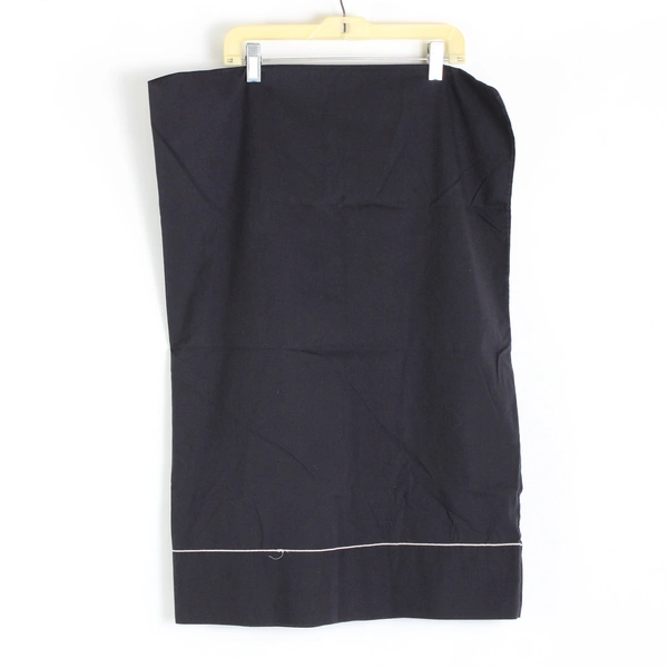 Lot of 3 Standard and Queen Sized Pillowcases Gray Black Red White DIY Upcycling