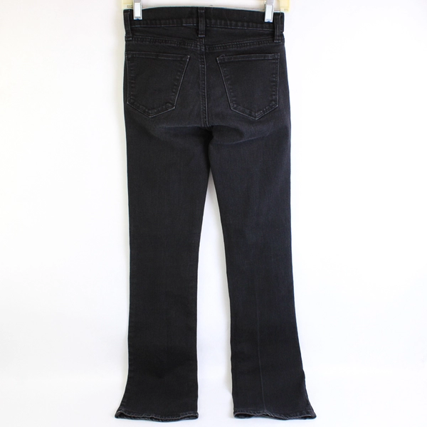 GAP Women's True Skinny High Rise Stretch Size 24 / 00 Tall Washed Black Jeans