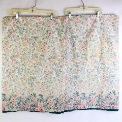 Set of 2 Eileen West Floral Patterned Standard Cotton Pillowcases
