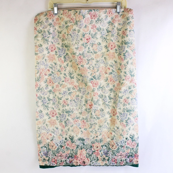 Set of 2 Eileen West Floral Patterned Standard Cotton Pillowcases