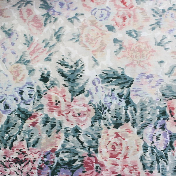 Set of 2 Eileen West Floral Patterned Standard Cotton Pillowcases